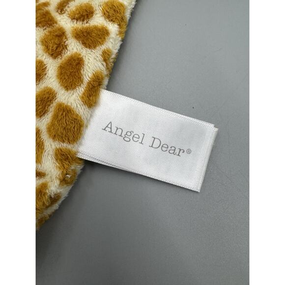 Angel Dear Sleeping Giraffe Lovey Security Blanket Personalized RIVES - Picture 4 of 9